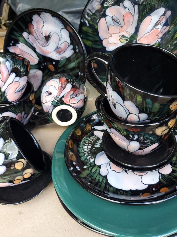 Tea set rose - Image 6